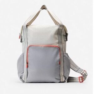 Thirty-One Gray and White Backpack